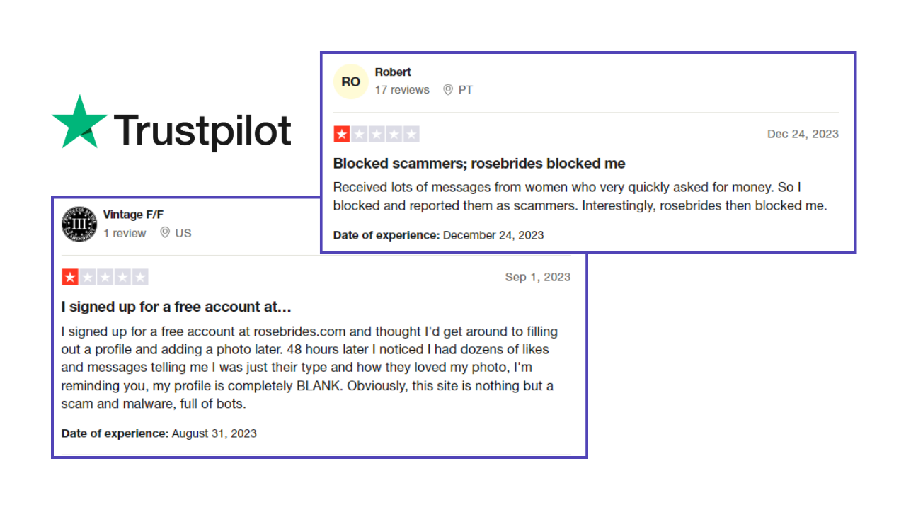 rosebrides user reviews