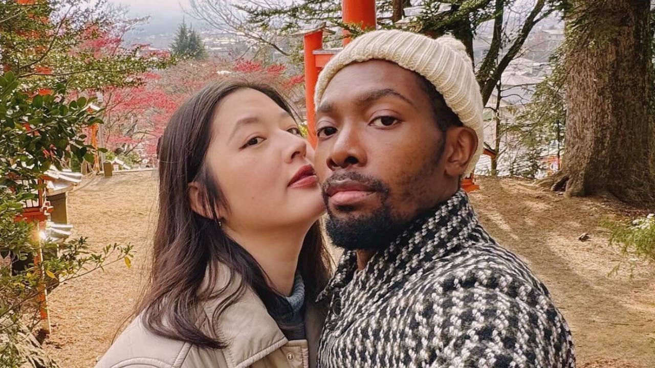 Japanese woman with black man