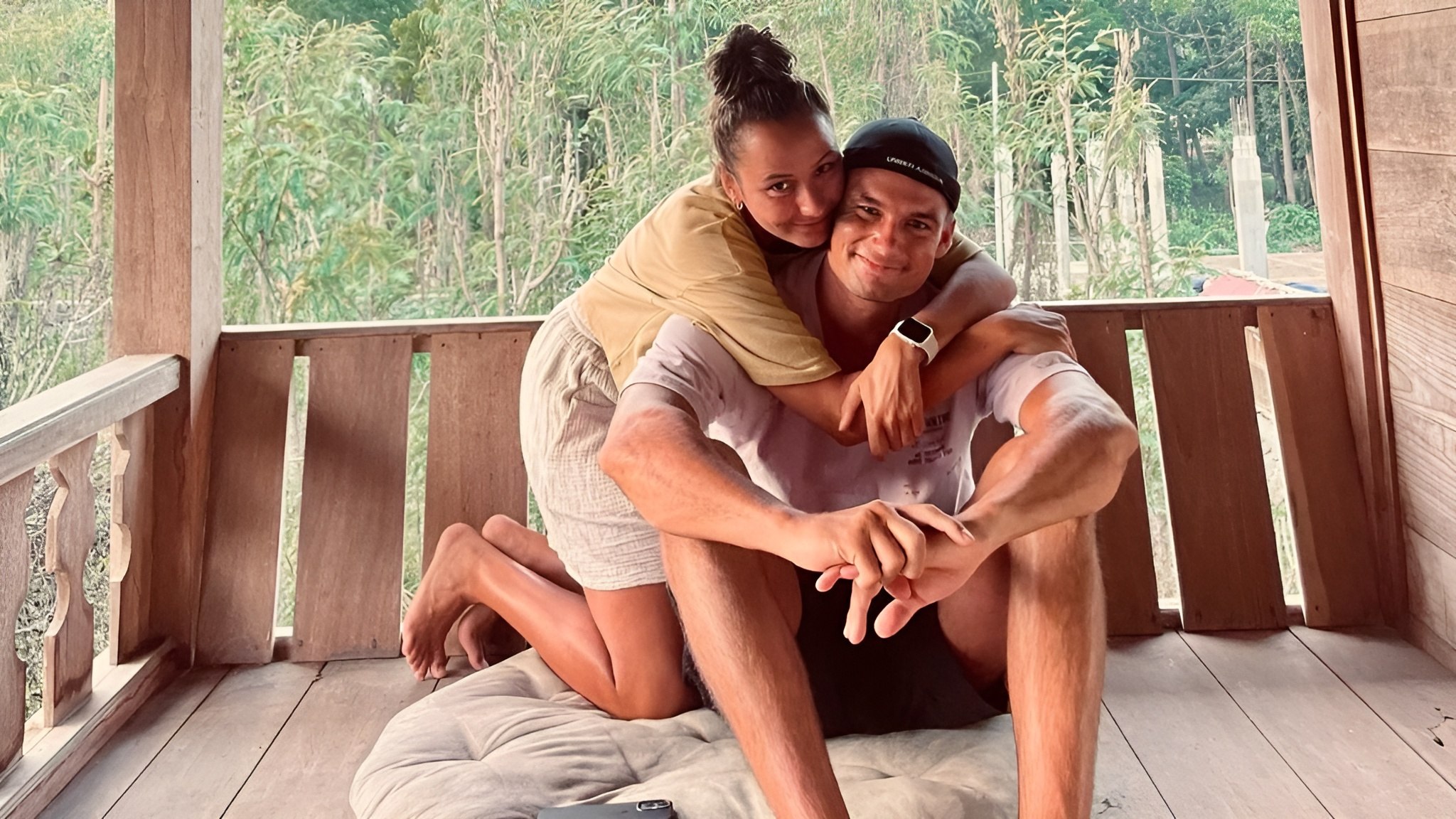American man with German girl